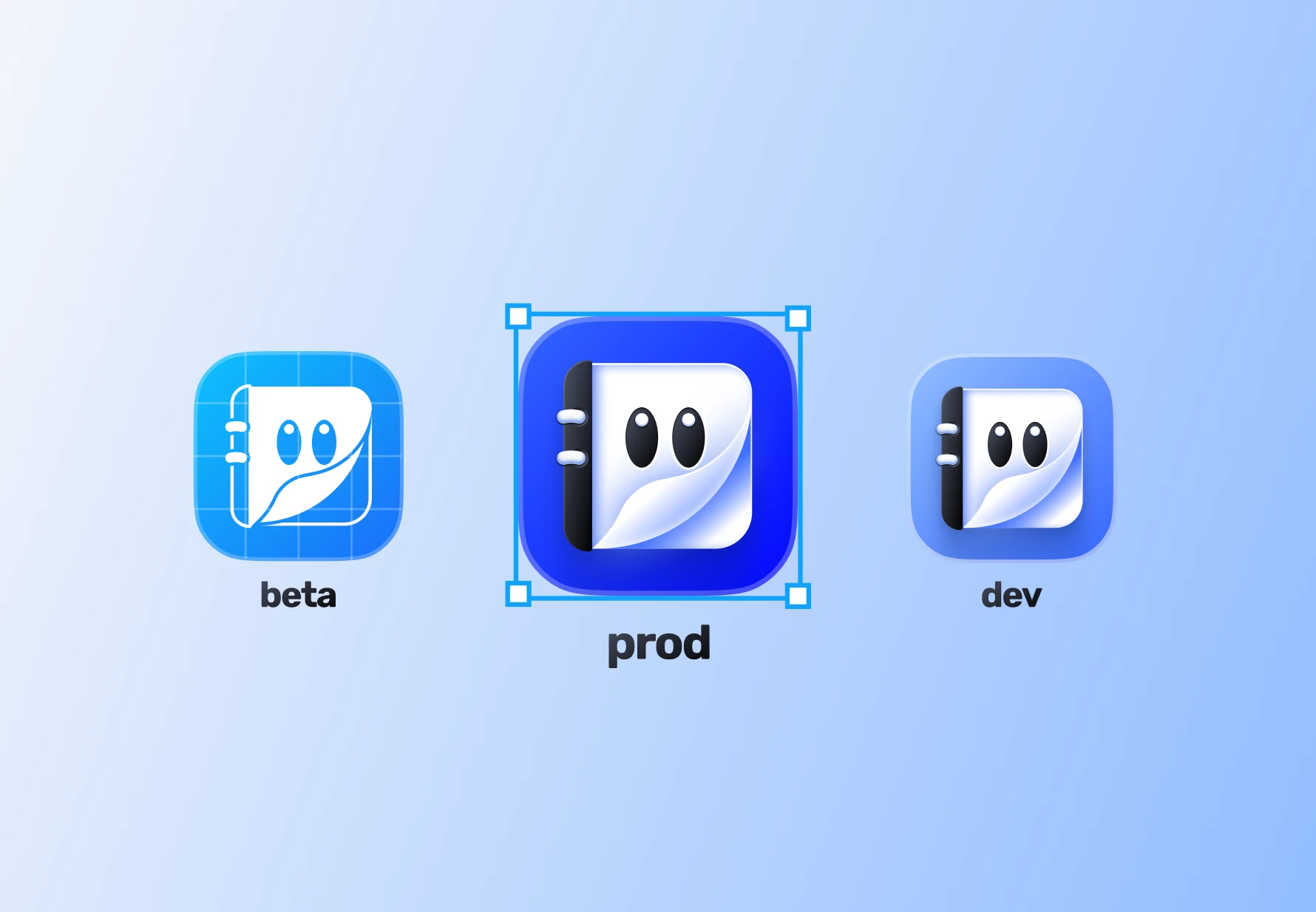 Flippie app icons