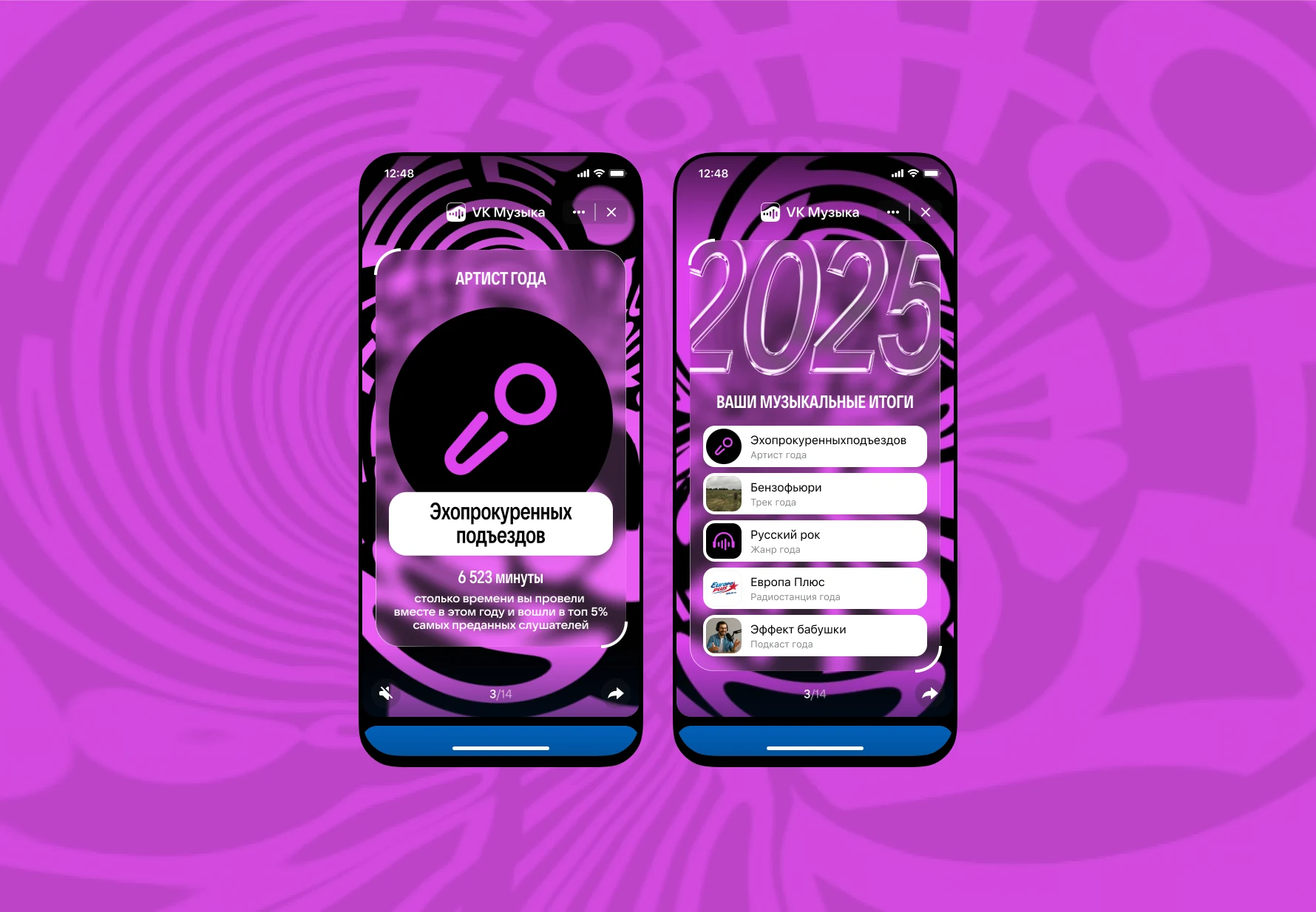 Fallback placeholders in the interface